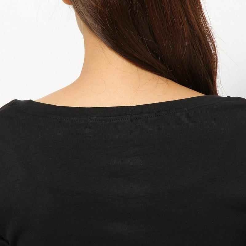 フライス生地でしっかりした綿混長袖Ｔシャツ【Ｍ～４Ｌ】（manoamano／マノアマノ）