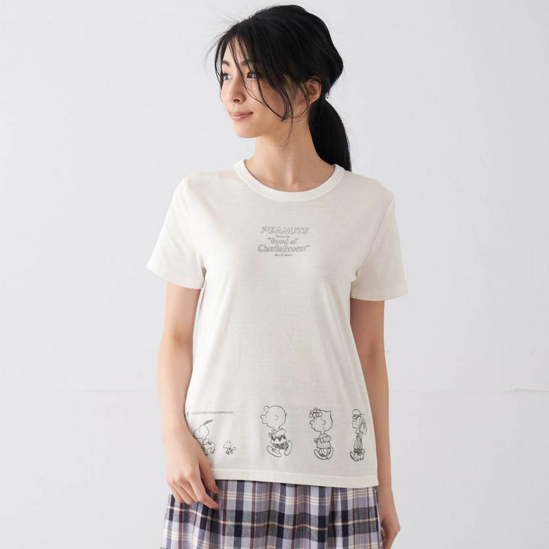 半袖プリントＴシャツ「ＰＥＡＮＵＴＳ／スヌーピー」（PEANUTS／ピーナッツ）