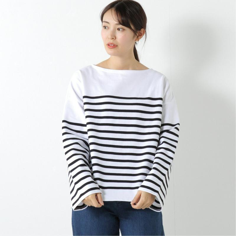 ラッセルドロップショルダーバスクＴシャツ（オーシバル／ORCIVAL）