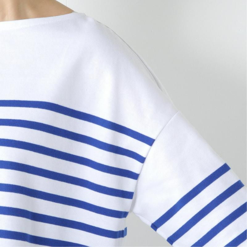 ラッセルドロップショルダーバスクＴシャツ（オーシバル／ORCIVAL）