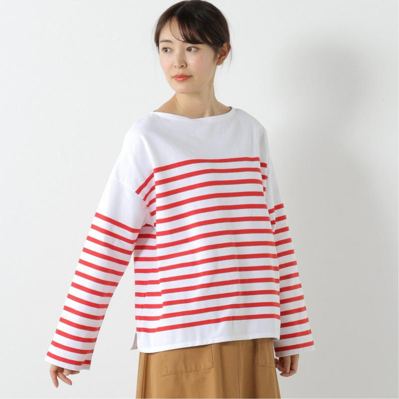 ラッセルドロップショルダーバスクＴシャツ（オーシバル／ORCIVAL）