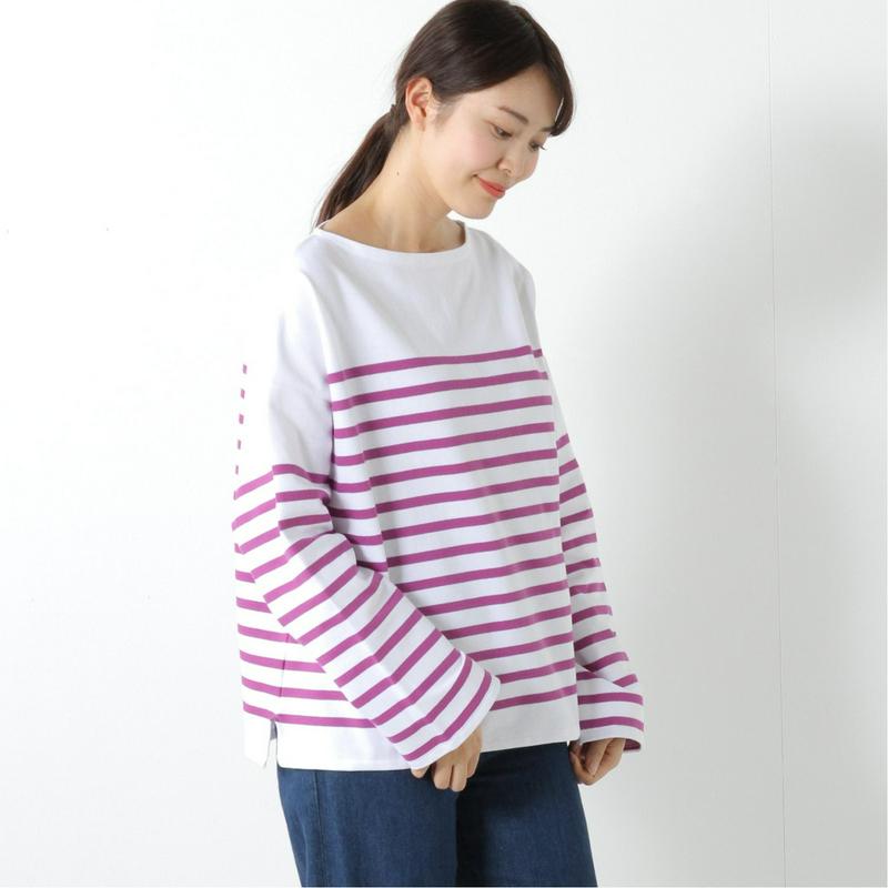 ラッセルドロップショルダーバスクＴシャツ（オーシバル／ORCIVAL）