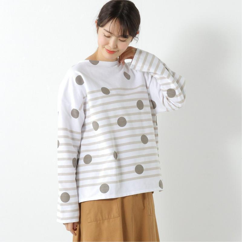 ラッセルドロップショルダーバスクＴシャツ（オーシバル／ORCIVAL）
