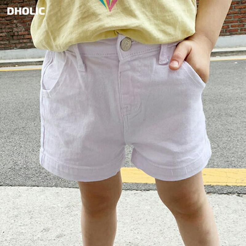 【新作10%OFF】ホワイトデニムショートパンツ・p004452・キッズ 【3~8才】【pt】【韓国 ファッション ボトムス パ