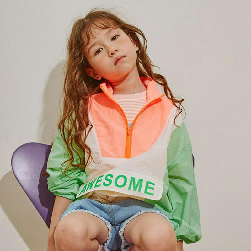 【新作10%OFF】Awesomeプルオーバー・u04457・キッズ 【3~8才】【tops】【韓国 ファッション トップス ア