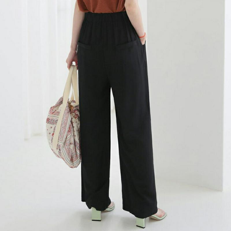 【新作10%OFF】タックロングパンツ・全2色・t63171 レディース【pt】【韓国 ファッション ボトムス ズボン ロング丈