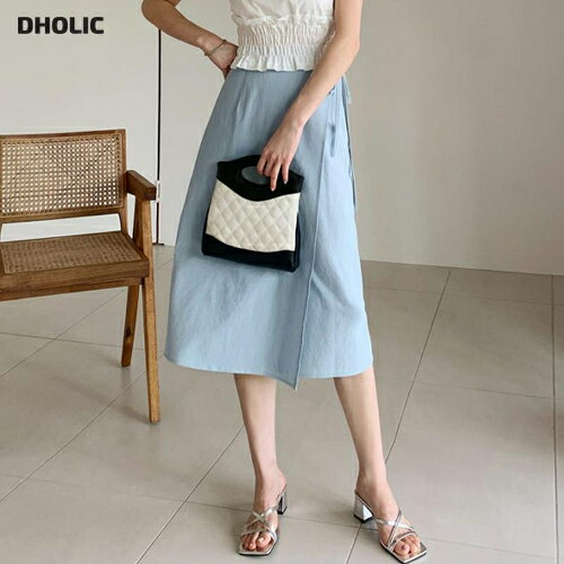 【新作10%OFF】ラップスカート・全3色・t56166 レディース【sk】【韓国 ファッション スカート ミディ丈 ミディスカ