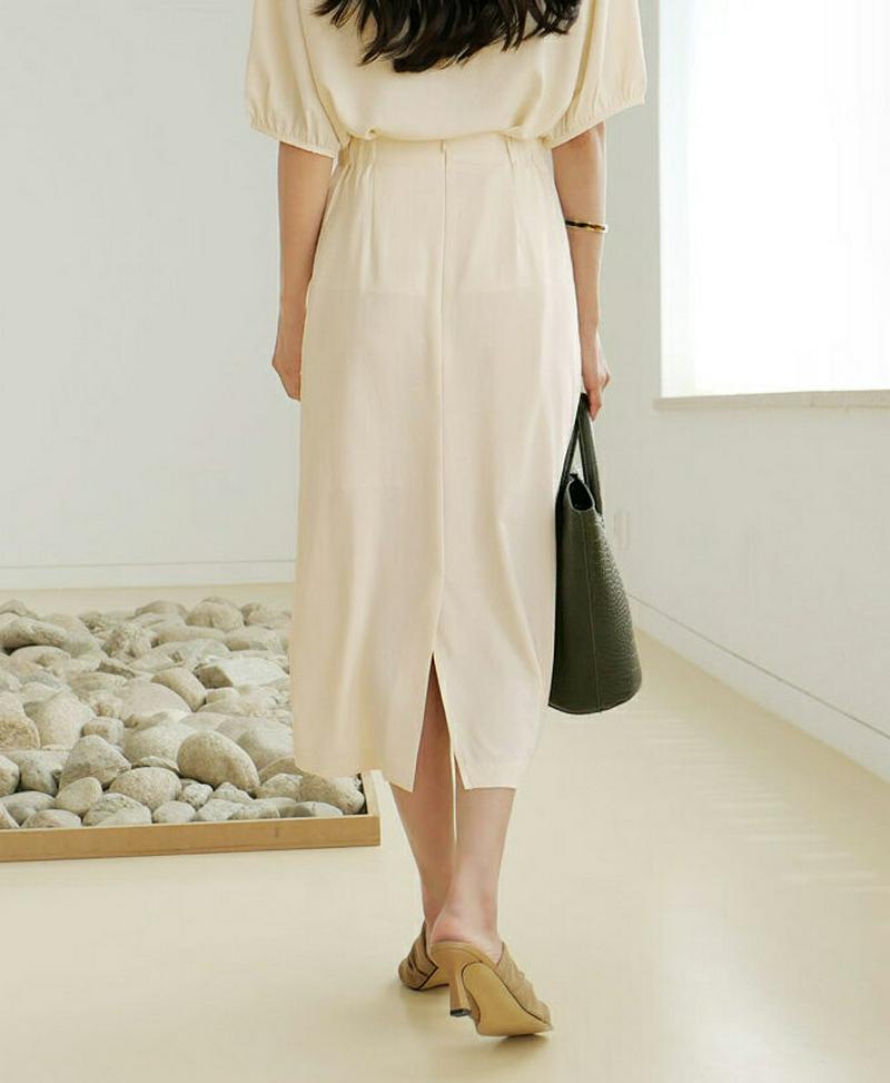 【新作10%OFF】ボートネックブラウス&ペンシルスカートSET・全2色・t60419 レディース【ops】【韓国 ファッション