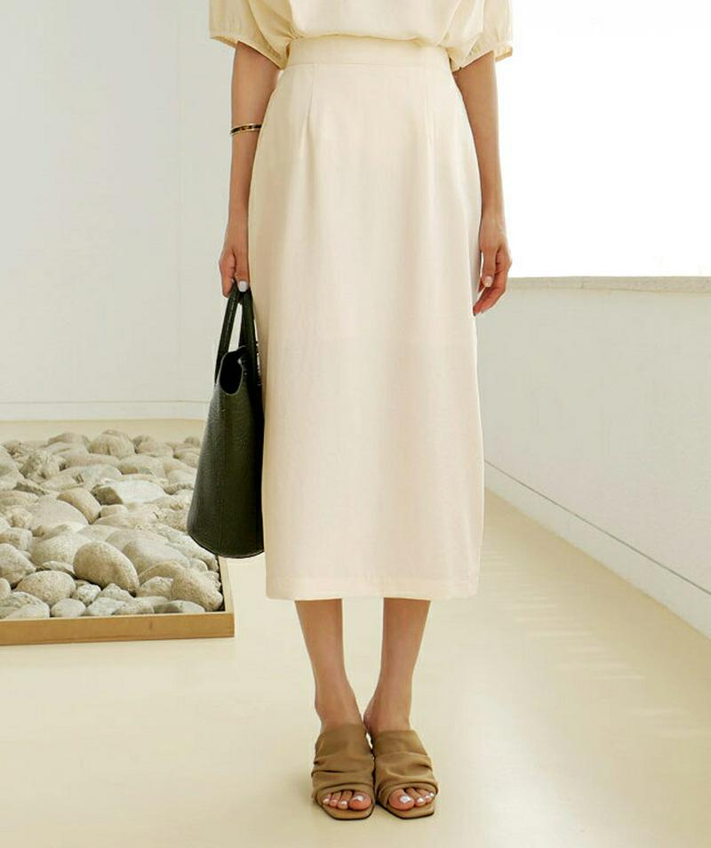 【新作10%OFF】ペンシルスカート・全2色・t60420 レディース【sk】【韓国 ファッション スカート ロング ロングスカ