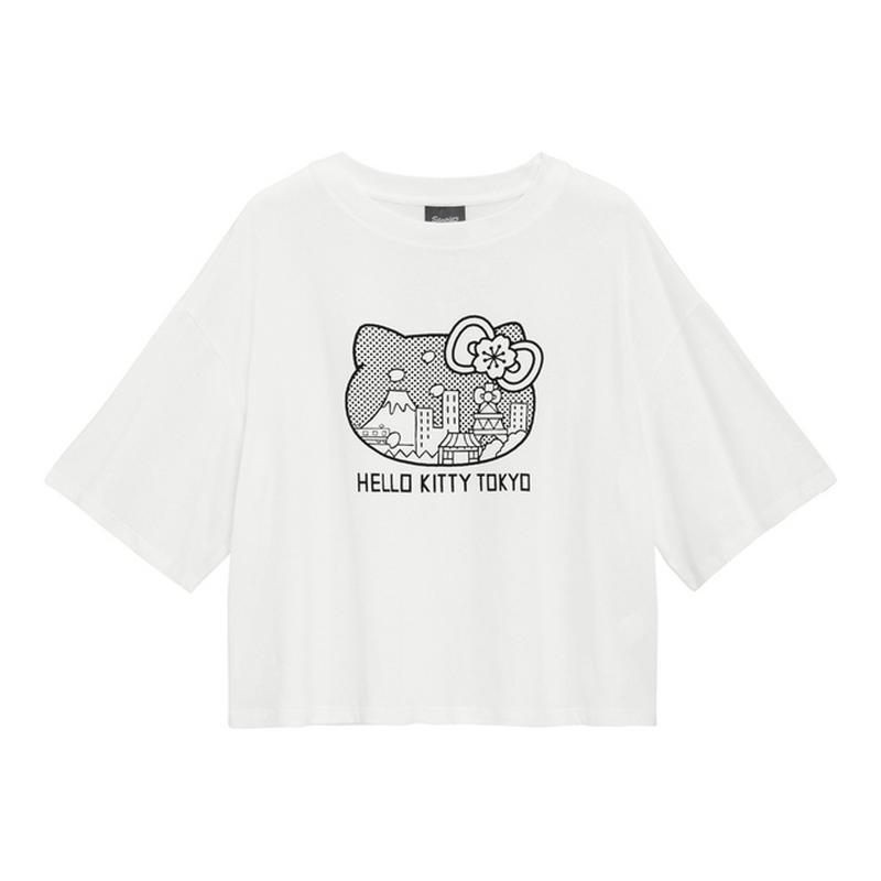 クロップドT(5分袖)SANRIO 1+X