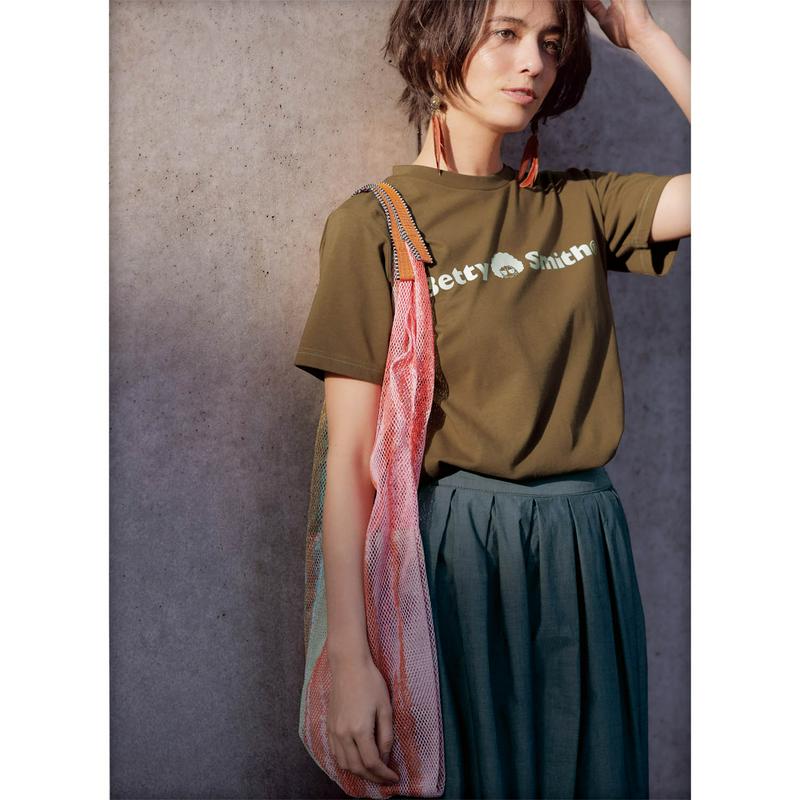 綿１００％プリントＴシャツ【Ｓ～６Ｌ】（ベティスミス／Betty Smith）