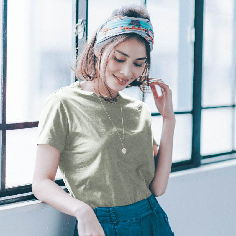丸みを隠す大人仕立てＴシャツ【綿１００％・吸水速乾・消臭】（サラリスト）
