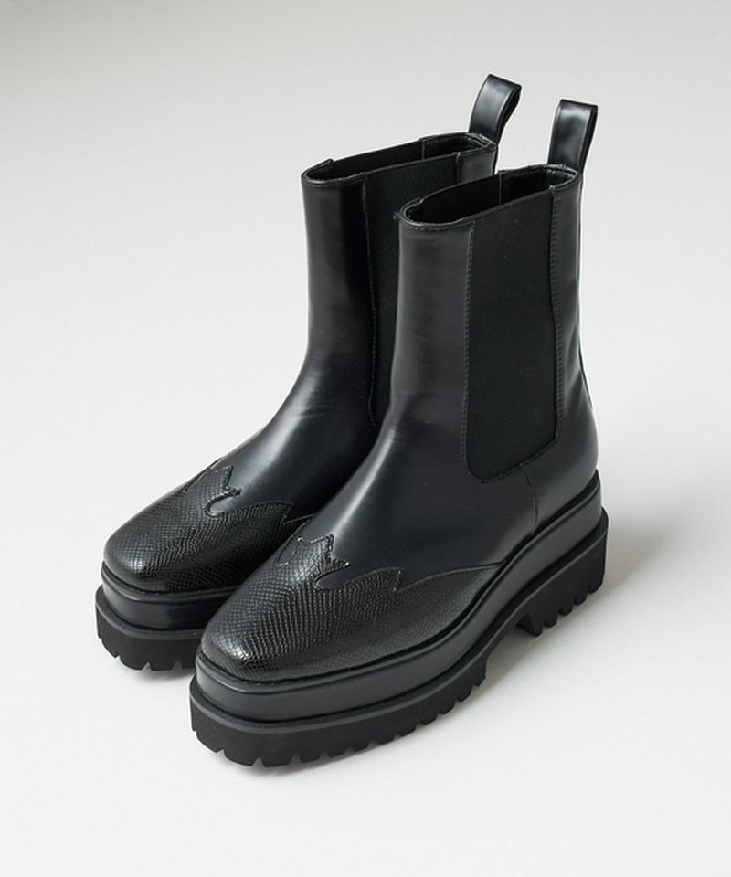 スクエアカッティングゴアブーツ