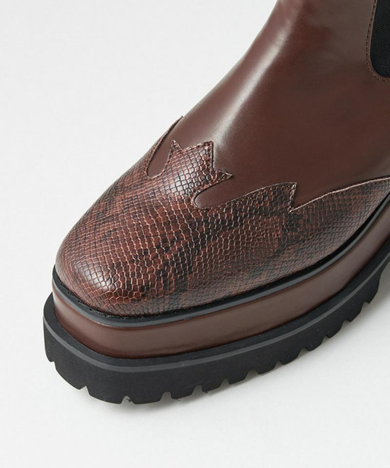 スクエアカッティングゴアブーツ