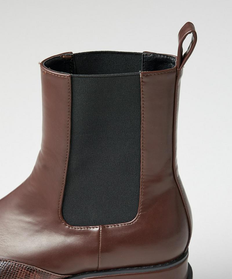 スクエアカッティングゴアブーツ