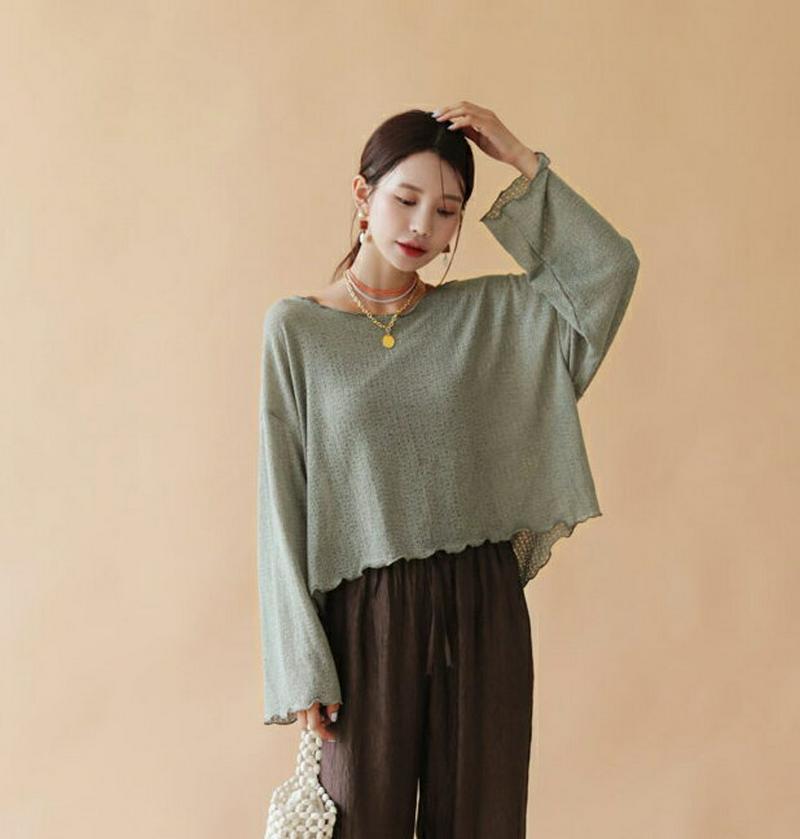 【新作10%OFF】ラウンドニット&Hラインスカート・全4色・t47766 レディース【ops】【韓国 ファッション セットアッ