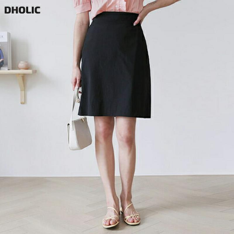 【新作10%OFF】Aラインミディスカート・全4色・b47773 レディース【sk】【韓国 ファッション ボトムス スカート A