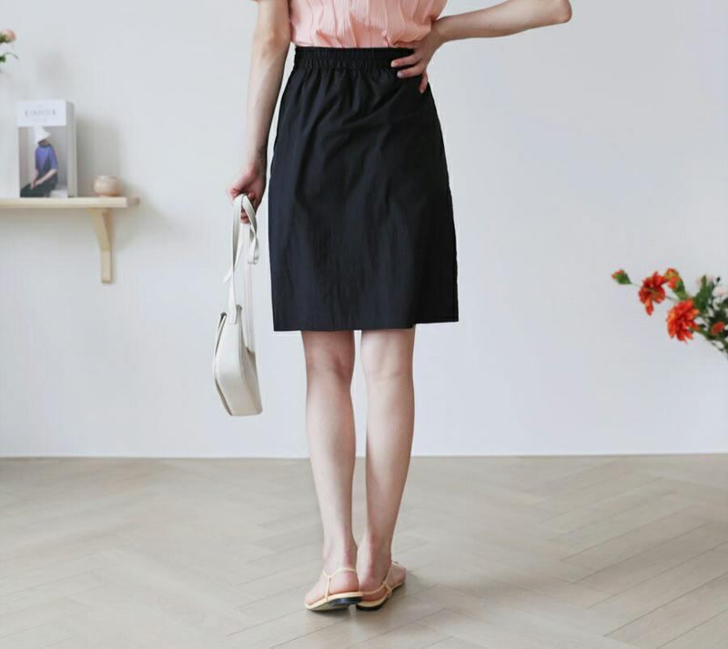 【新作10%OFF】Aラインミディスカート・全4色・b47773 レディース【sk】【韓国 ファッション ボトムス スカート A