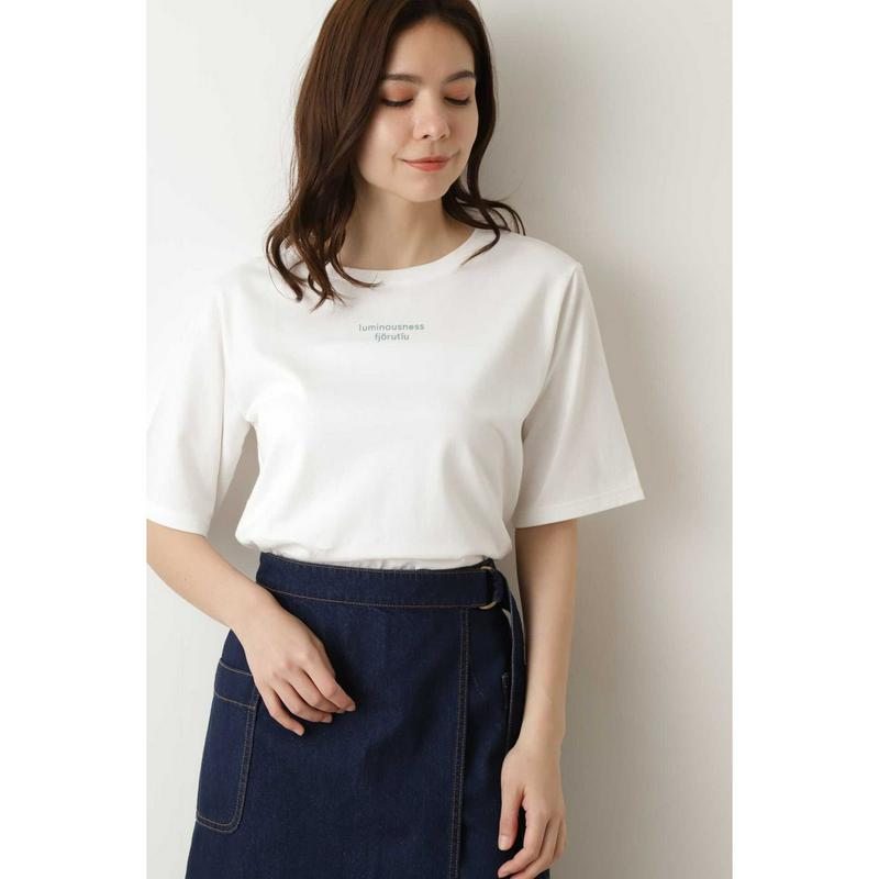 プチフォントロゴＴシャツ（NATURAL BEAUTY BASIC／ナチュラルビューティー ベーシック）