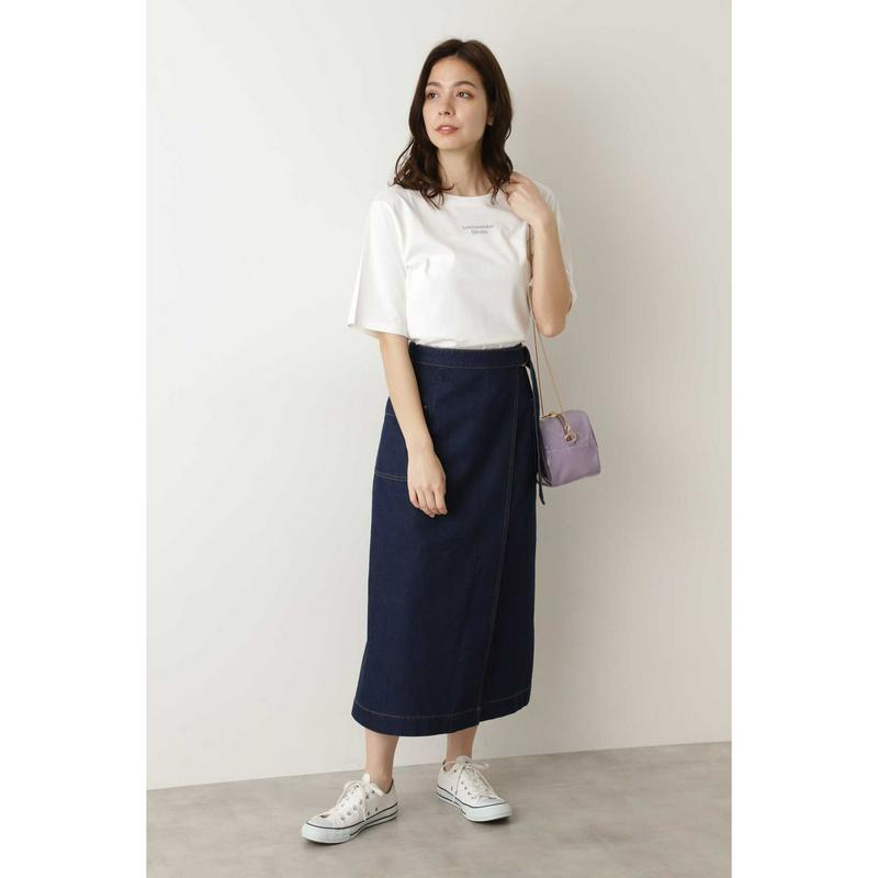 プチフォントロゴＴシャツ（NATURAL BEAUTY BASIC／ナチュラルビューティー ベーシック）