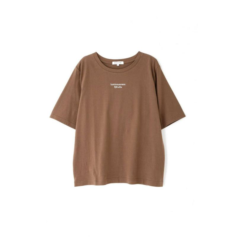 プチフォントロゴＴシャツ（NATURAL BEAUTY BASIC／ナチュラルビューティー ベーシック）