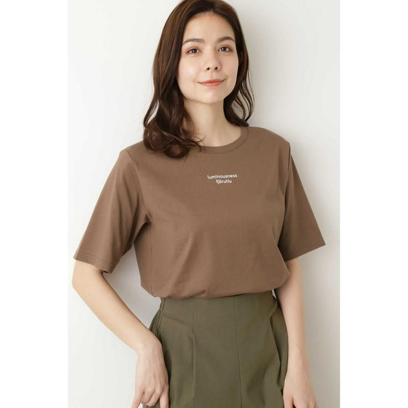 プチフォントロゴＴシャツ（NATURAL BEAUTY BASIC／ナチュラルビューティー ベーシック）