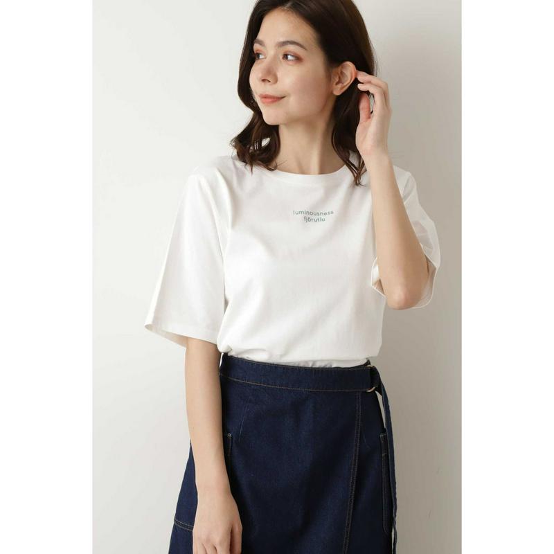 プチフォントロゴＴシャツ（NATURAL BEAUTY BASIC／ナチュラルビューティー ベーシック）