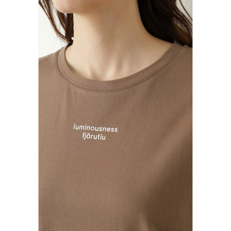 プチフォントロゴＴシャツ（NATURAL BEAUTY BASIC／ナチュラルビューティー ベーシック）
