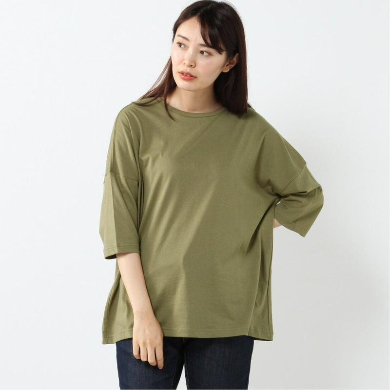 オーガニックコットン１００％◎オーバーサイズＴシャツ（ページワン/PAGE ONE）