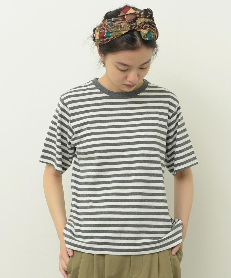 mat　グランコットン ボーダーTシャツ（mat quotidien）