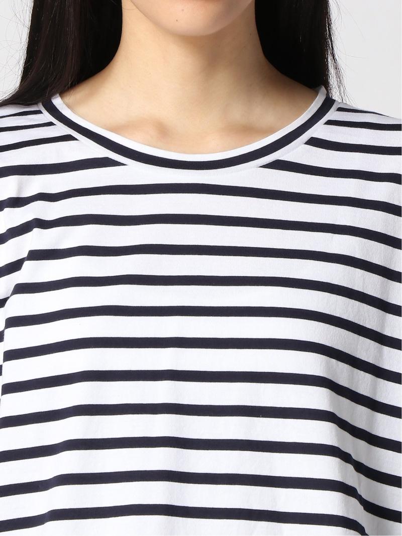 シルケットボーダーロングTシャツ