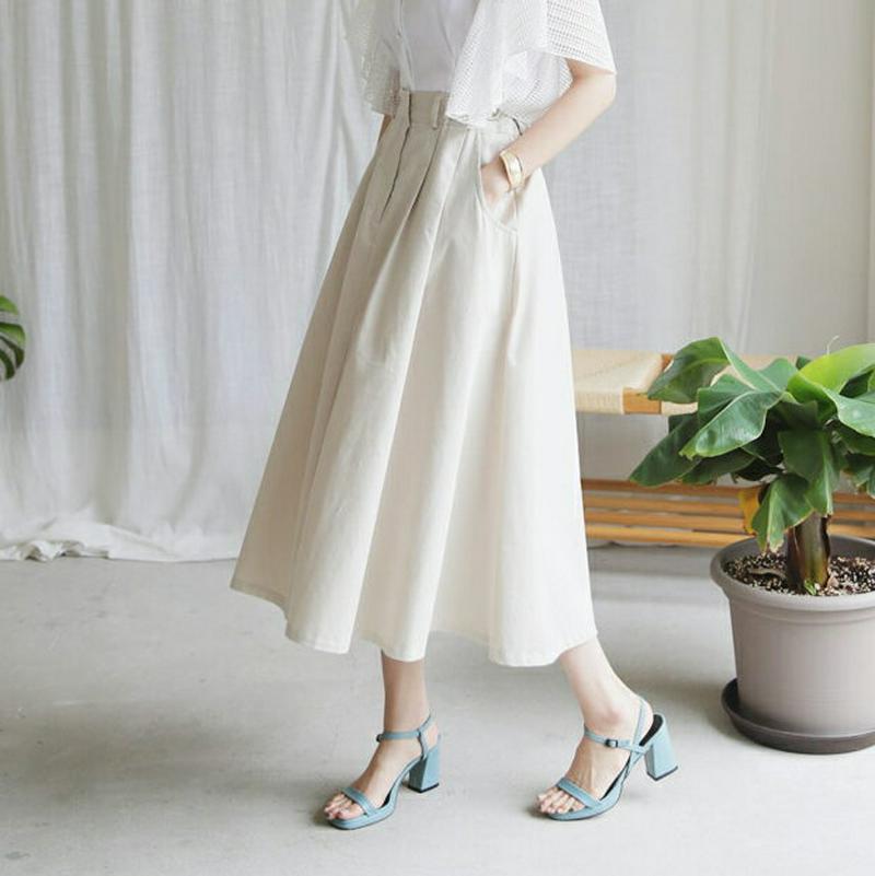 【新作10%OFF】サイドバックルスカート・全2色・t60567 レディース【sk】【韓国 ファッション ボトムス スカート ロ