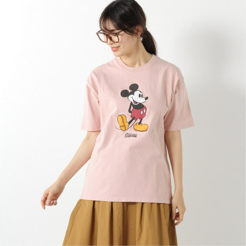 【まだまだ暑い日にぴったり！】選べる８色展開◎プリント半袖Ｔシャツ「ミッキーマウス」（ディズニー）