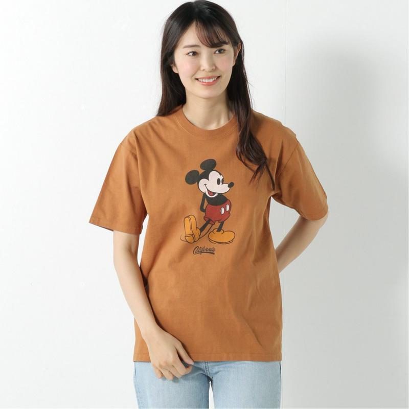 【まだまだ暑い日にぴったり！】選べる８色展開◎プリント半袖Ｔシャツ「ミッキーマウス」（ディズニー）