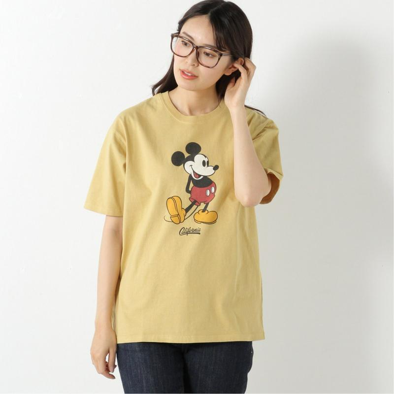 【まだまだ暑い日にぴったり！】選べる８色展開◎プリント半袖Ｔシャツ「ミッキーマウス」（ディズニー）