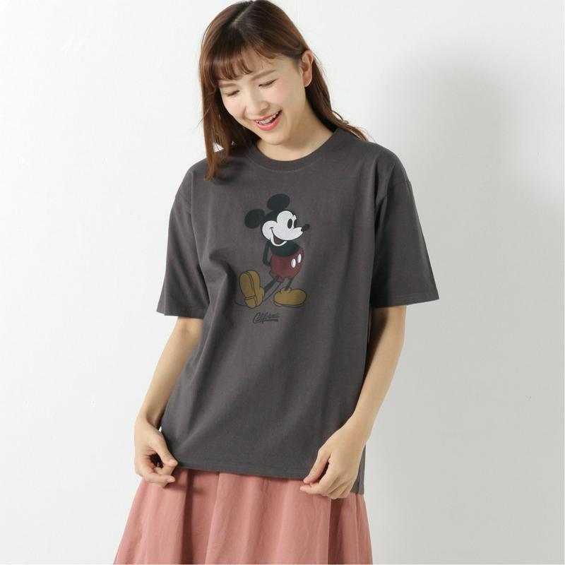 【まだまだ暑い日にぴったり！】選べる８色展開◎プリント半袖Ｔシャツ「ミッキーマウス」（ディズニー）