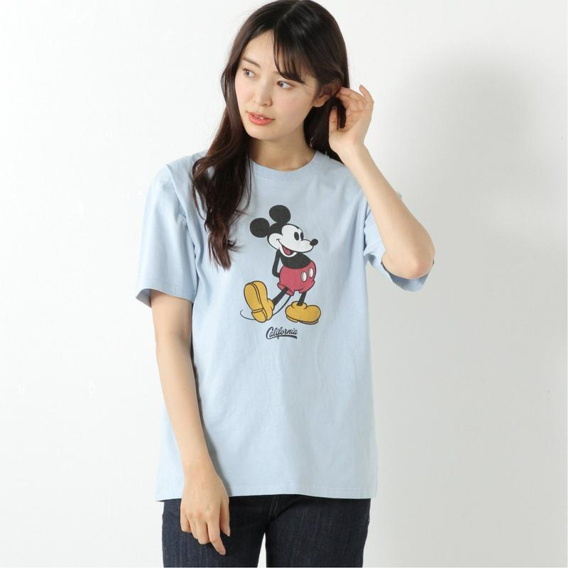 【まだまだ暑い日にぴったり！】選べる８色展開◎プリント半袖Ｔシャツ「ミッキーマウス」（ディズニー）
