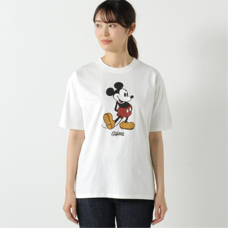 【まだまだ暑い日にぴったり！】選べる８色展開◎プリント半袖Ｔシャツ「ミッキーマウス」（ディズニー）