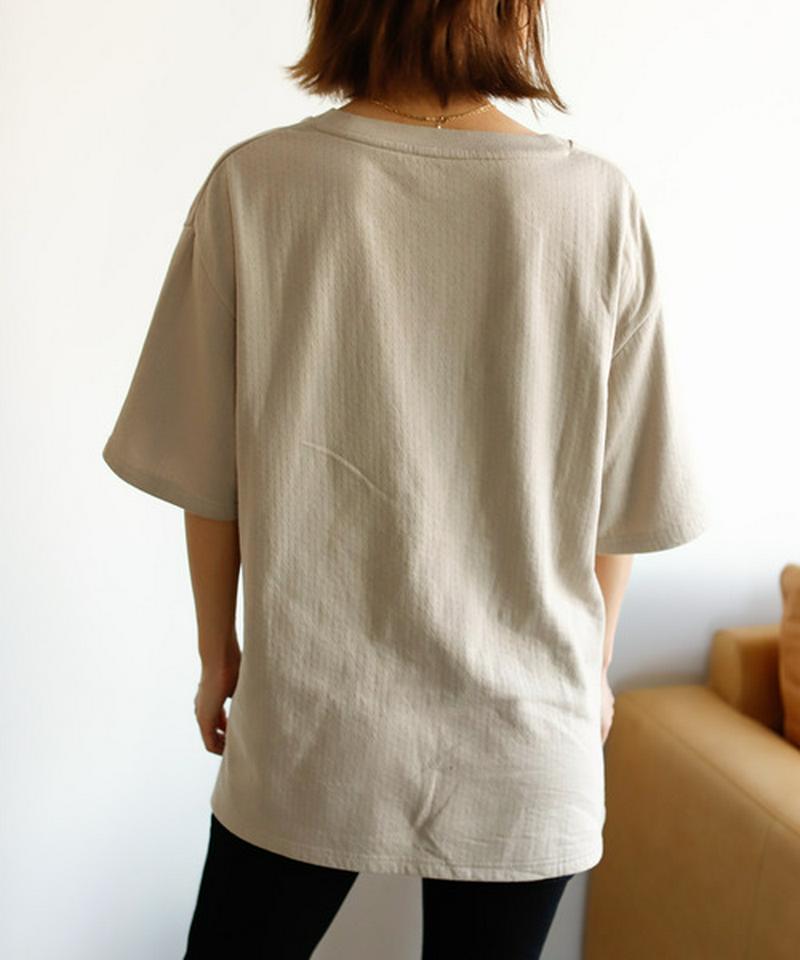 【Holiday】ホイップコットン ルーズTEE
