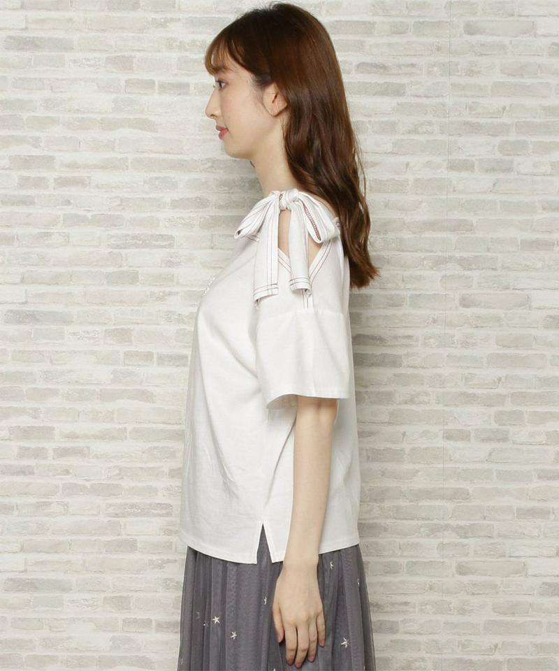 【Ray9月号掲載】パールロゴステッチロゴTシャツ