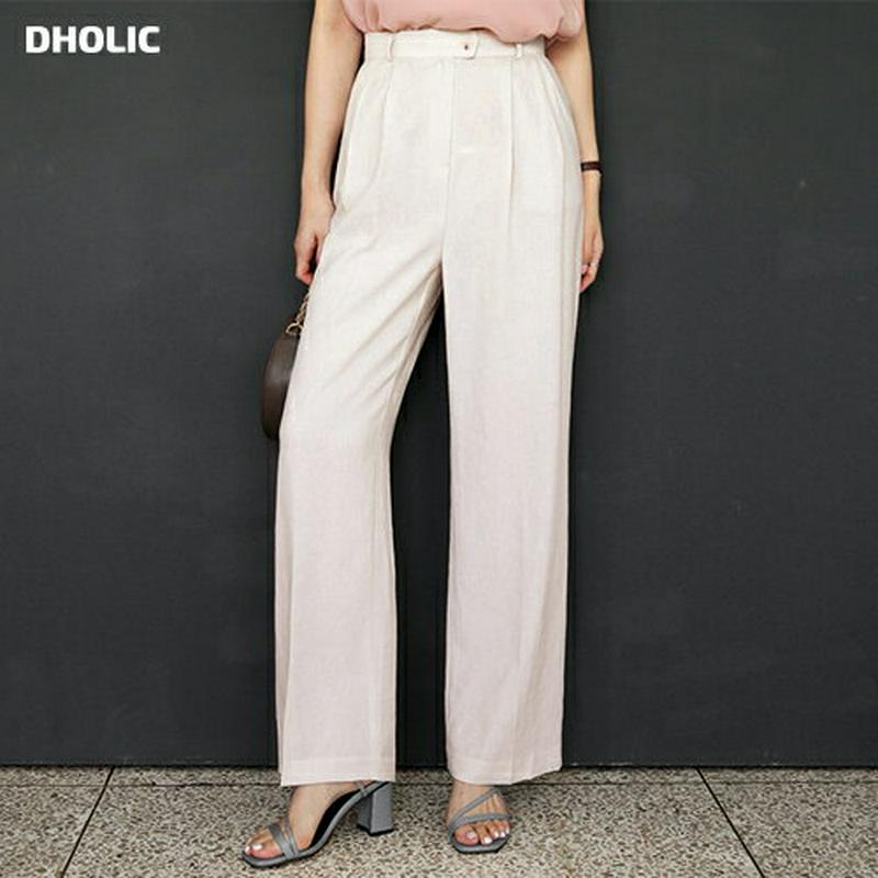 【新作10%OFF】ツータックワイドパンツ・全3色・t63342 レディース【pt】【韓国 ファッション パンツ ロングパンツ 