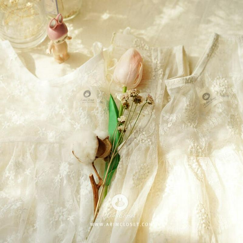 【送料無料】2TYPEレースバックリボンワンピース・p004581 キッズ【0~2才】【ops】【ワンピース ロングワンピース シアー シースルー 透け感 レース 総レース リボン 女の子 かわいい 韓国 韓国子供服 子供 こども 子供服 こども服】【KIDS】