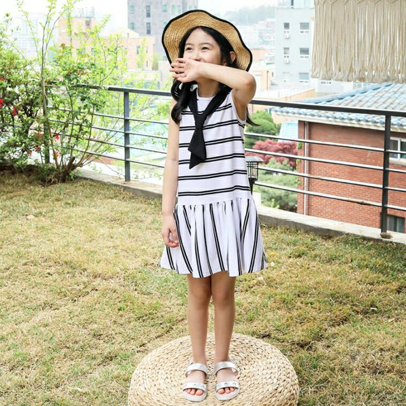 【只今10%OFF】スカーフ風ネックパターンワンピース p003589・キッズ 【3~8才】【ops】【韓国 ファッション ワン