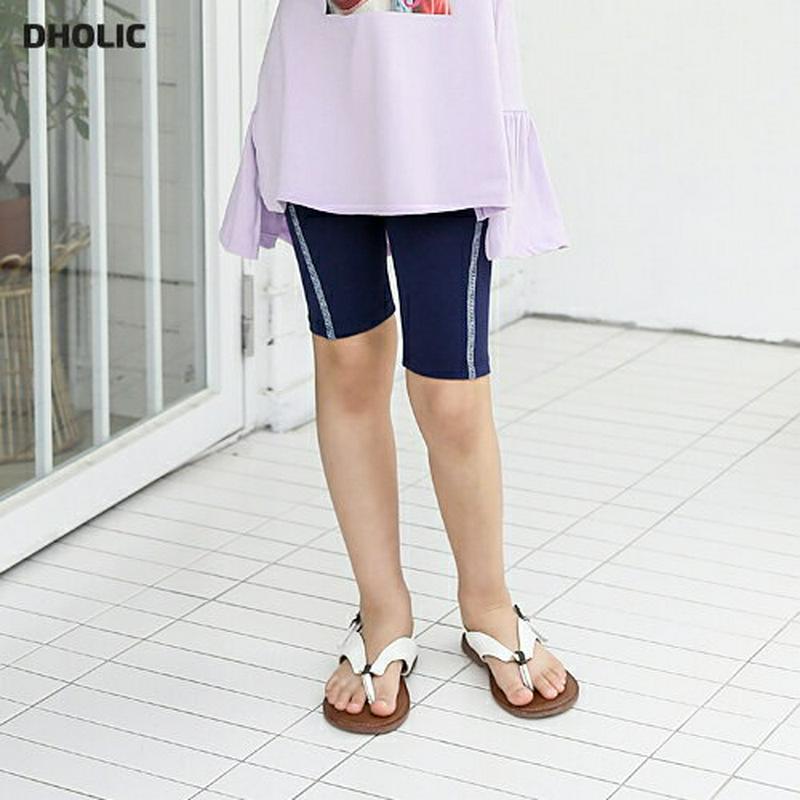 【只今10%OFF】ステッチディテールレギンス p003594・キッズ 【3~8才】【pt】【韓国 ファッション ボトムス レギ