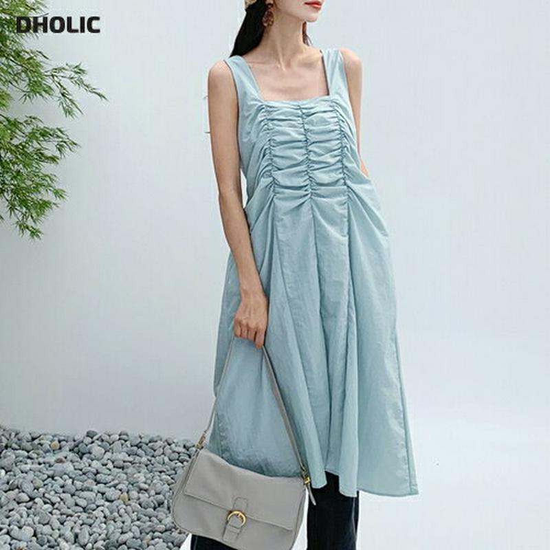 【新作10%OFF】ギャザースリーブレスワンピース・全3色・t60498 レディース【ops】【韓国 ファッション ワンピース 