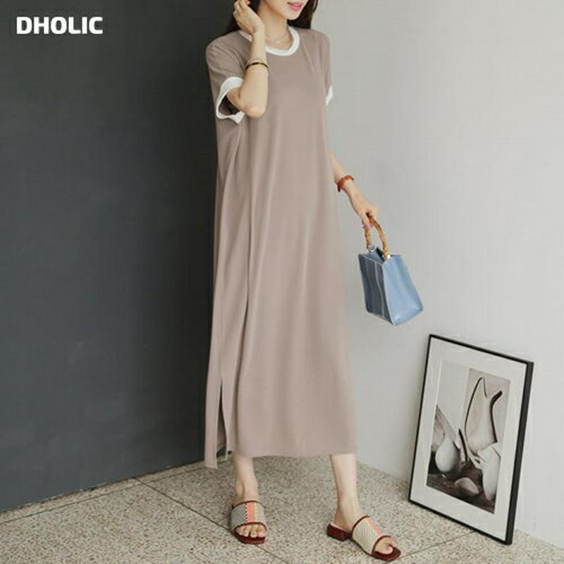 【新作10%OFF】配色ニットワンピース・全3色・b63338 レディース【ops】【韓国 ファッション ワンピース ロング ロ