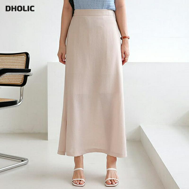 スリットAラインスカート・全2色・t63275 レディース【sk】【韓国 ファッション スカート ロング ロングスカート Aライ