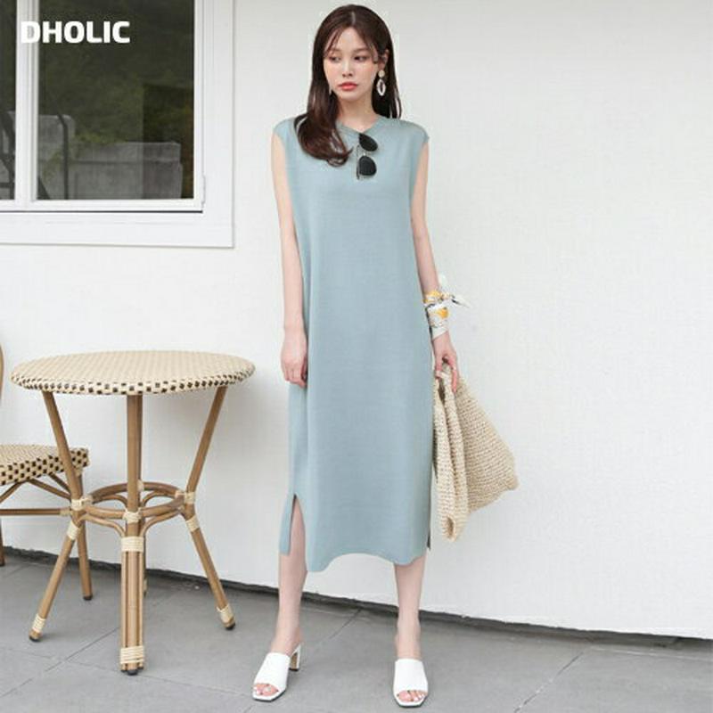 ストラップ付フレンチスリーブワンピース・全5色・b62750 レディース【ops】【韓国 ファッション ワンピース ミディ丈 ミ