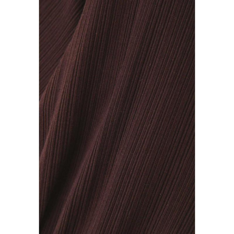 レイヤードリブカットソー（NATURAL BEAUTY BASIC／ナチュラルビューティー ベーシック）