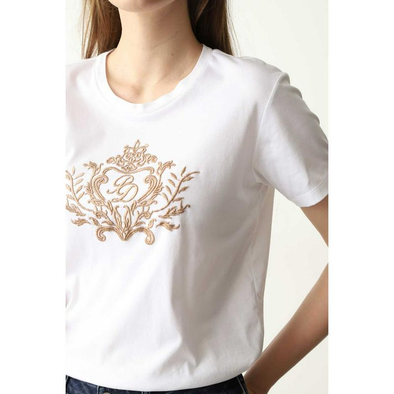 エンブロイダリーロゴＴシャツ（Pinky＆Dianne／ピンキーアンドダイアン）